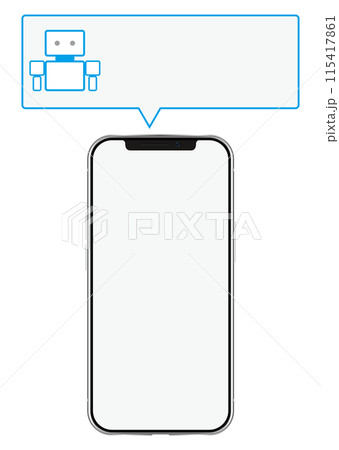 スマートフォンとチャットGPT 115417861