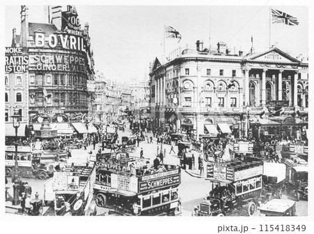 昔のイギリス　ロンドン 115418349