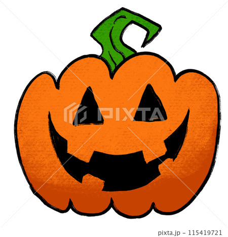 The jack o lantern for halloween or holiday concept png image. The jack o lantern for halloween or holiday concept png image. 115419721