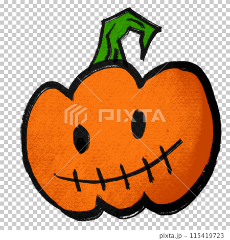 The jack o lantern for halloween or holiday concept png image. The jack o lantern for halloween or holiday concept png image. 115419723