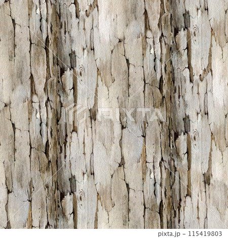 Wooden texture seamless pattern. Watercolor painted illustration. Vintage style rough tree trunk seamless pattern natural element Wooden texture seamless pattern. Watercolor painted illustration. Vintage style rough tree trunk seamless pattern natural element 115419803