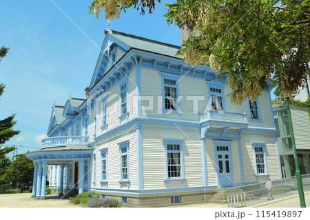 札幌中島公園の豊平館 115419897