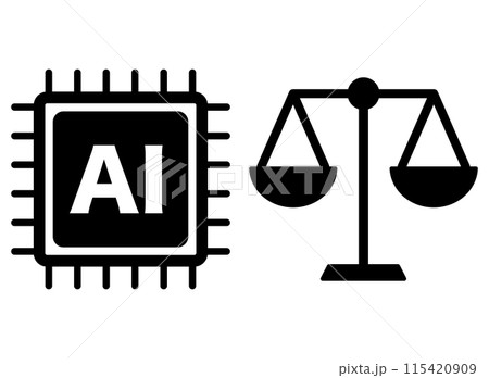 AI　天秤　アイコン 115420909