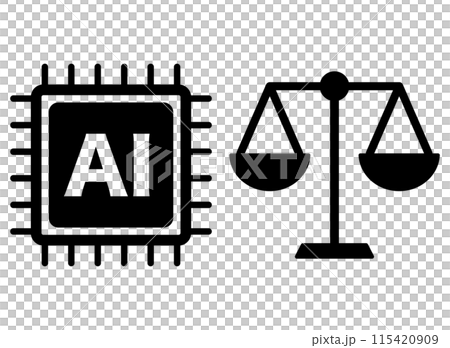 AI　天秤　アイコン 115420909