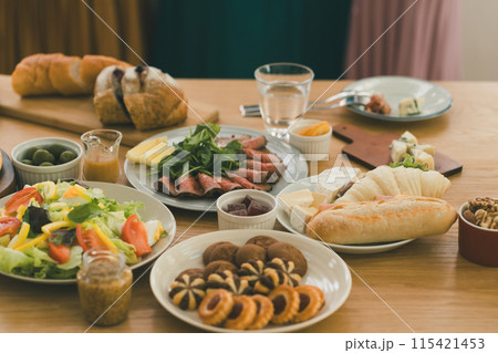 ホームパーティーで出された料理 ホームパーティーで出された料理 115421453