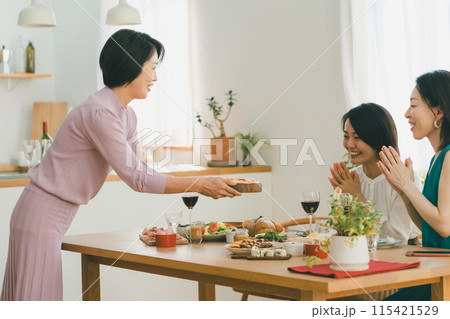a forty-something woman 115421529