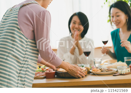 a forty-something woman 115421569