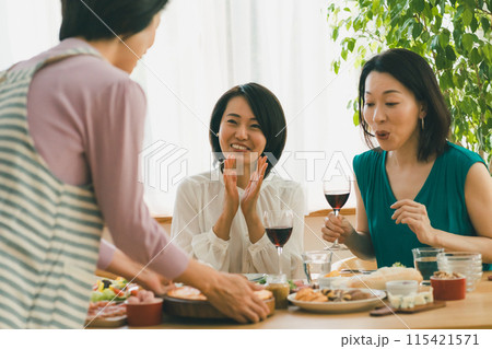 a forty-something woman 115421571
