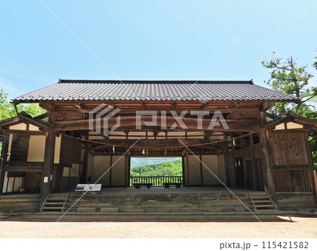 別所神社の神楽殿 115421582