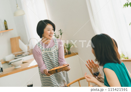 a forty-something woman 115421591