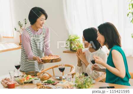 a forty-something woman 115421595