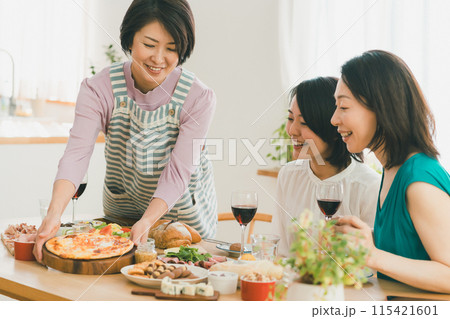 おうち女子会ピザパーティー おうち女子会ピザパーティー 115421601