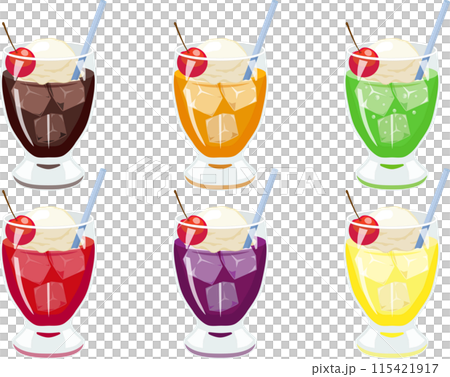 ドリンクセット　アイスチェリー付き 115421917