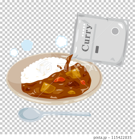 Retort curry boxes and pouches 115422835