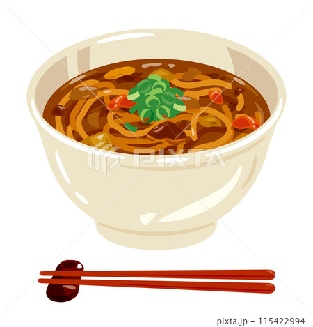 カレーうどん カレーうどん 115422994