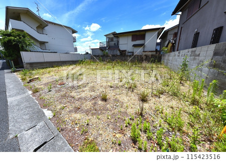 住宅街の空地 住宅街の空地 115423516
