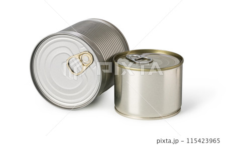 metal cans 115423965