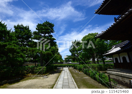 建仁寺 三門へ続く石畳 建仁寺 三門へ続く石畳 115425460