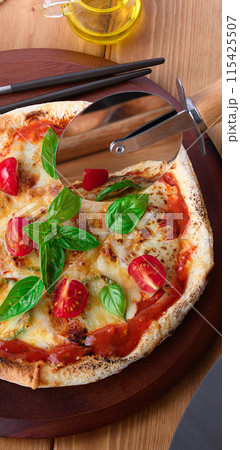 ピザ マルゲリータ ブォーノ イタリア語で『美味しい』を意味するBouno(ブォーノ)pizza ピザ マルゲリータ ブォーノ イタリア語で『美味しい』を意味するBouno(ブォーノ)pizza 115425507