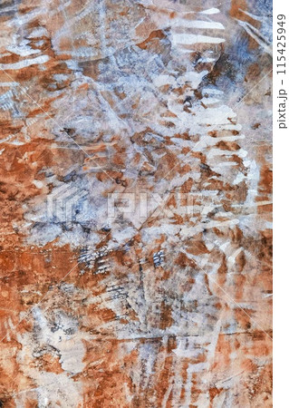 Concrete cement cracked wall texture  115425949