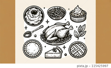 感謝祭　Thanksgiving Day 115425997