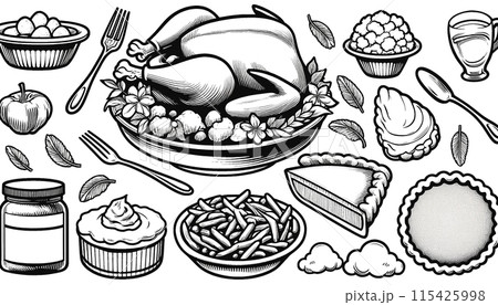 感謝祭　Thanksgiving Day 115425998