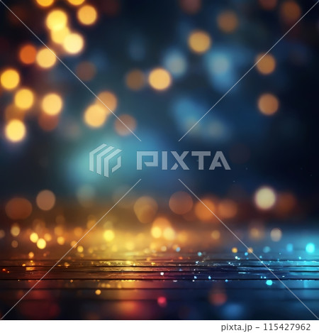 イルミネーション　ボケ素材-10 [AI生成・プロ仕上げ] 115427962