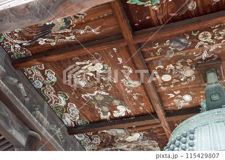 方広寺 鐘楼 天井画 方広寺 鐘楼 天井画 115429807