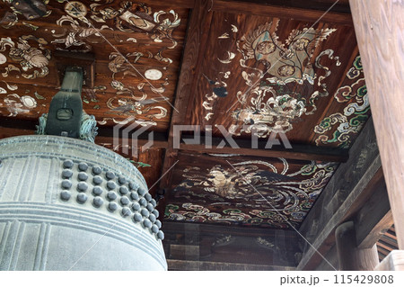 方広寺 鐘楼 天井画 方広寺 鐘楼 天井画 115429808