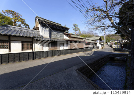 中山道 茂田井宿の町並み 中山道 茂田井宿の町並み 115429914