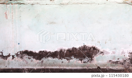 Grunge background with texture of cracked stucco. Horizontal banner with old stucco wall texture of beige color and cracked paint of rbrown color. Mock up template. Copy space for text Grunge background with texture of cracked stucco. Horizontal banner with old stucco wall texture of beige color and cracked paint of rbrown color. Mock up template. Copy space for text 115430180