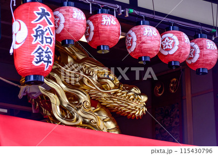祇園祭 大船鉾 龍頭 祇園祭 大船鉾 龍頭 115430796