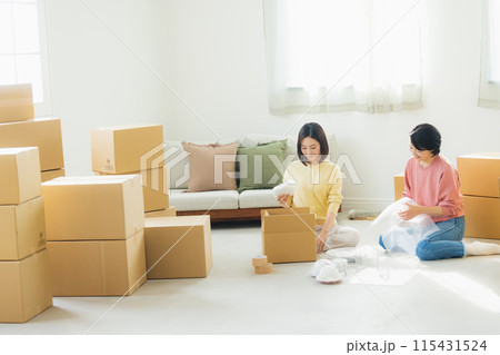 引っ越し荷造りサービスイメージ 115431524
