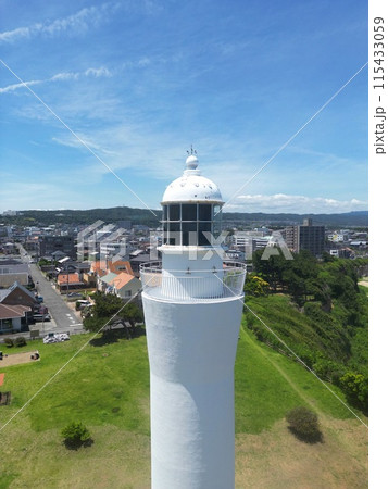 茨城　日立　日立灯台（ドローン空撮） 115433059