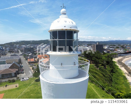 茨城　日立　日立灯台（ドローン空撮） 115433061