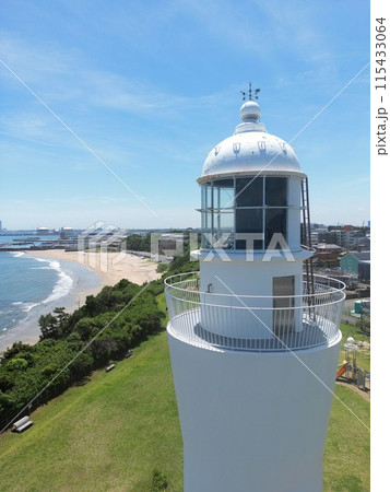 茨城　日立　日立灯台（ドローン空撮） 115433064