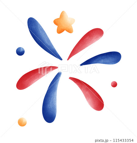 firework on independence day 115433354