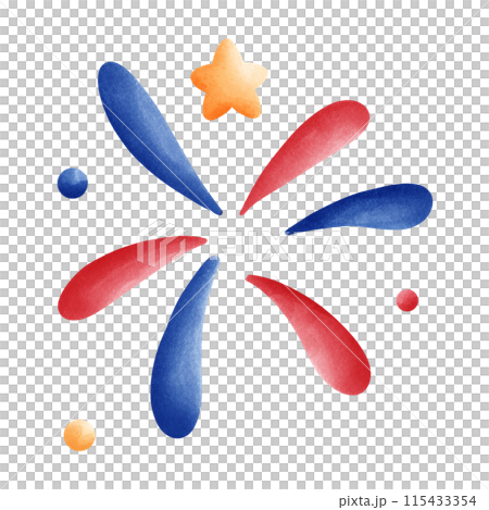 firework on independence day 115433354