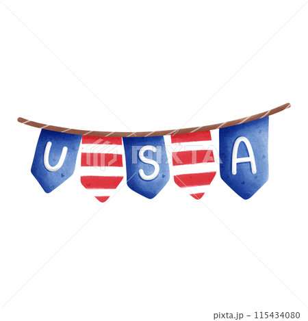 USA flag 115434080