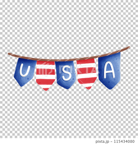 USA flag 115434080