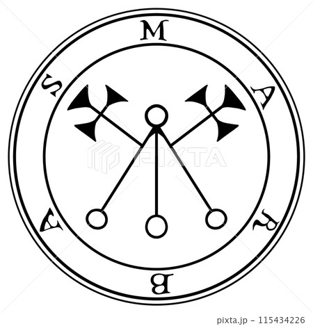 ゴエティアの悪魔　マルバス 115434226