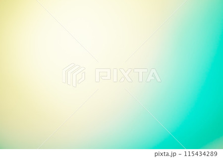 ライトグリーンカラーグラデーションイメージ　(背景画像) 115434289