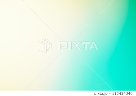 ライトグリーンカラーグラデーションイメージ　(背景画像) 115434340