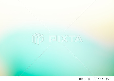 ライトグリーンカラーグラデーションイメージ　(背景画像) 115434391