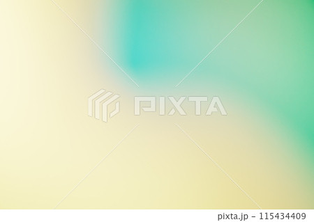 ライトグリーンカラーグラデーションイメージ　(背景画像) 115434409