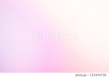 ライトピンクカラーグラデーションイメージ　(背景画像) 115434736