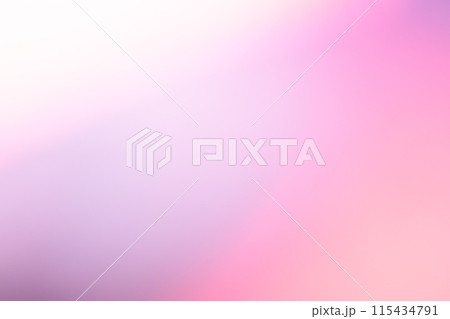 ライトピンクカラーグラデーションイメージ　(背景画像) 115434791