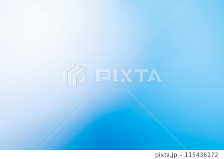 ライトブルーカラーグラデーションイメージ　(背景画像) 115436172