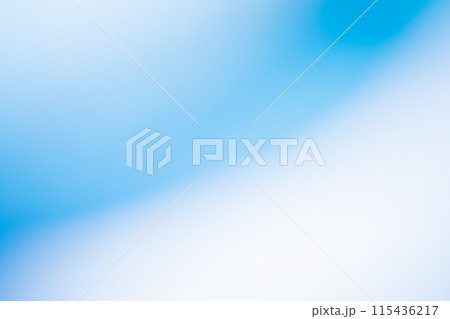 ライトブルーカラーグラデーションイメージ　(背景画像) 115436217