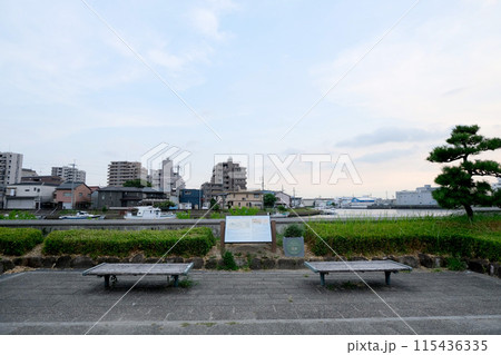 愛知県名古屋市熱田区_宮の渡し公園8_2023年8月 115436335